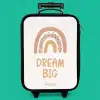 Regenboog met de quote 'Dream Big' Kinderkoffer - Zwart klein -zzz_website3d_nbs