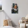 Willem van Oranje - Adriaen Thomasz - Krant tuinposter los doek klein -sfeer8