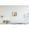 IJs - Softijs - Romig - Hoorntje - Beige textielposter latten blank klein -kinderkamer
