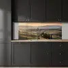 Toscaans - Landschap - Heuvels keuken achterwand 2 middel -sfeer1