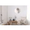 Minimalistisch - Cirkel - Lichtgrijs Wandcirkel aluminium klein -woonkamer
