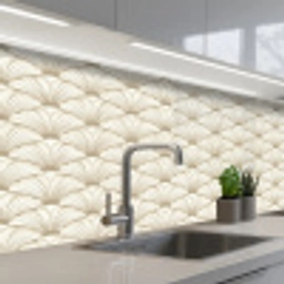 Klassiek - Art - Beige keuken achterwand 2 middel 871 -3d_schuin