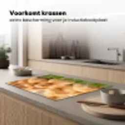 Pijltje - Eend - Natuur - Geel Inductie beschermer vinyl 3mm klein -sfeer1