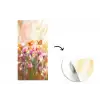 Vlinders - Oranje - Bloemen fotobehang vinyl groot -3d