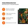 Vrouw - Panterprint - Jungle - Natuur - Luxe Inductie beschermer vinyl 3mm klein -zzzzzzz-td-ups