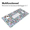 Laarzen - Patroon - Disco Muismat XXL klein 681 -sfeer4