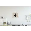 Cactus - Subtiel - Groen textielposter latten blank klein -kinderkamer