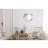 Ovale vormen - Transparant - Zachte overgang Wandcirkel aluminium klein -woonkamer