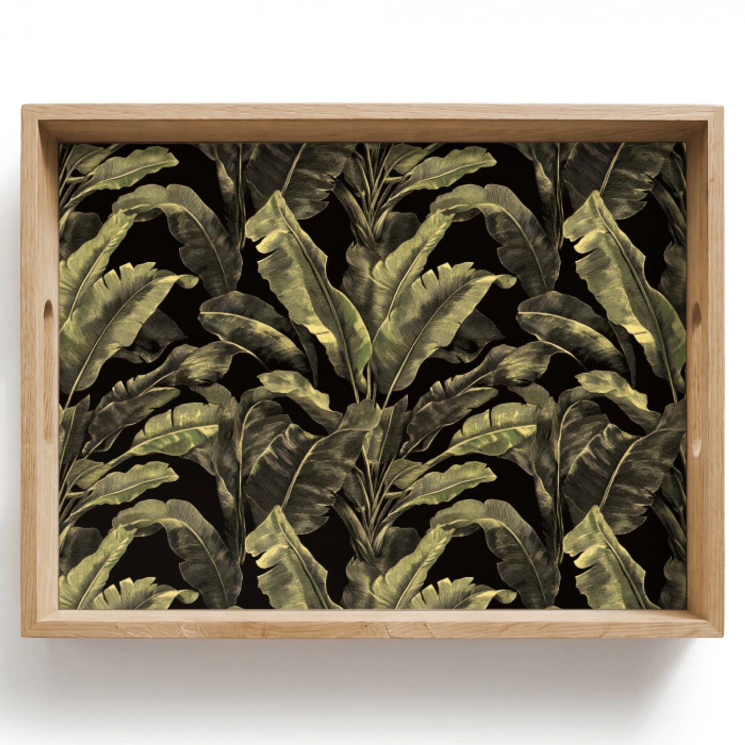 Botanisch - Bladeren - Groen Dienblad Rechthoek middel 911 -z3d_shopping