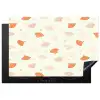 Zee - Dieren - Schelpen - Sinaasappel Inductie beschermer vinyl 3mm klein 276 -3d