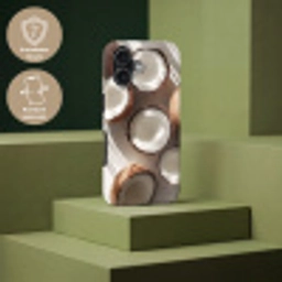 Kokosnoten - Bruin - Shaduw Toughcase MagSafe Apple iPhone 17 klein -USP_PrintM_DE