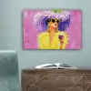 Zonnebril - Vrouw - Jas - Veren canvas 2cm klein -sfeer4