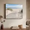 Strand - Pad - Duinen - Zee - Zomer Textielframe - compleet frame klein -sfeer3