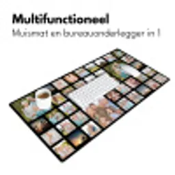 Fotocollage - 41 afbeeldingen Muismat XXL klein -sfeer4