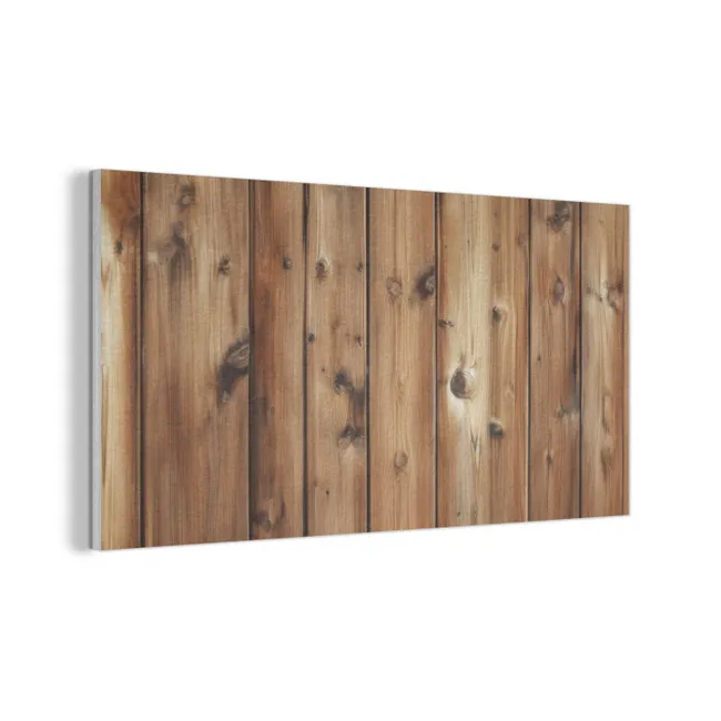 Hout - Planken - Bruin PET vilt middel -3d