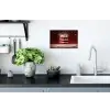 Rode - Velvet - Taart - Eten Muursticker klein -keuken