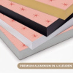 Sterretjes - Patroon - Oranje Textielframe zwart klein 947 -USP_kleurenNL