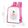 Ballerinafee in bloemenlicht Kinderrugzak - Roze middel -productfoto_formaten