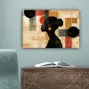 Zijaanzicht - Vrouw - Vormen canvas 2cm klein -sfeer4