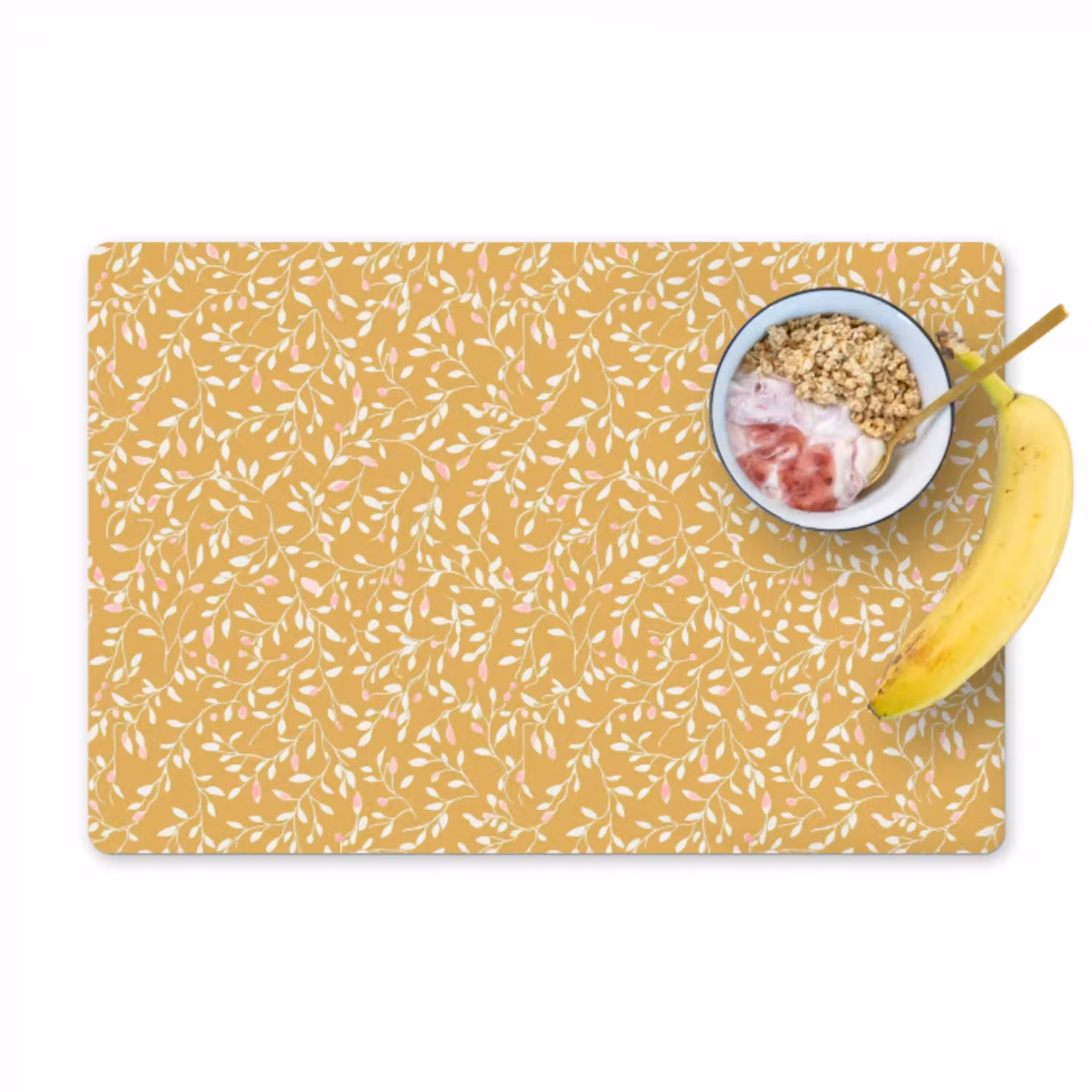 Takjes - Patroon - Oker Placemat vinyl groot 368 -zzzproduct_Kitchenyeah-website
