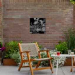 Bladeren -  Inductie beschermer - Bomen - Inductie mat - Jungle Tuinposter op houten frame 2 cm dik klein -sfeer3