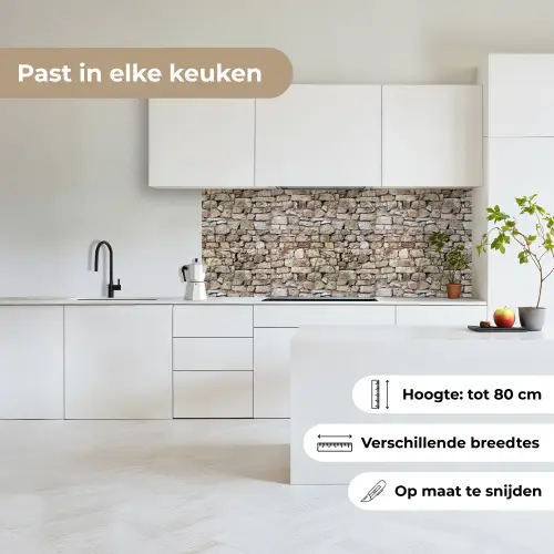 Ruw - Stenen - Muur - Natuurstenen keuken achterwand 2 middel 871 -sfeer4_NL