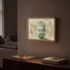 Buddha - Mandala - Modern - Spiritualiteit Light Box met batterij (Wandlamp) middel -sfeer1