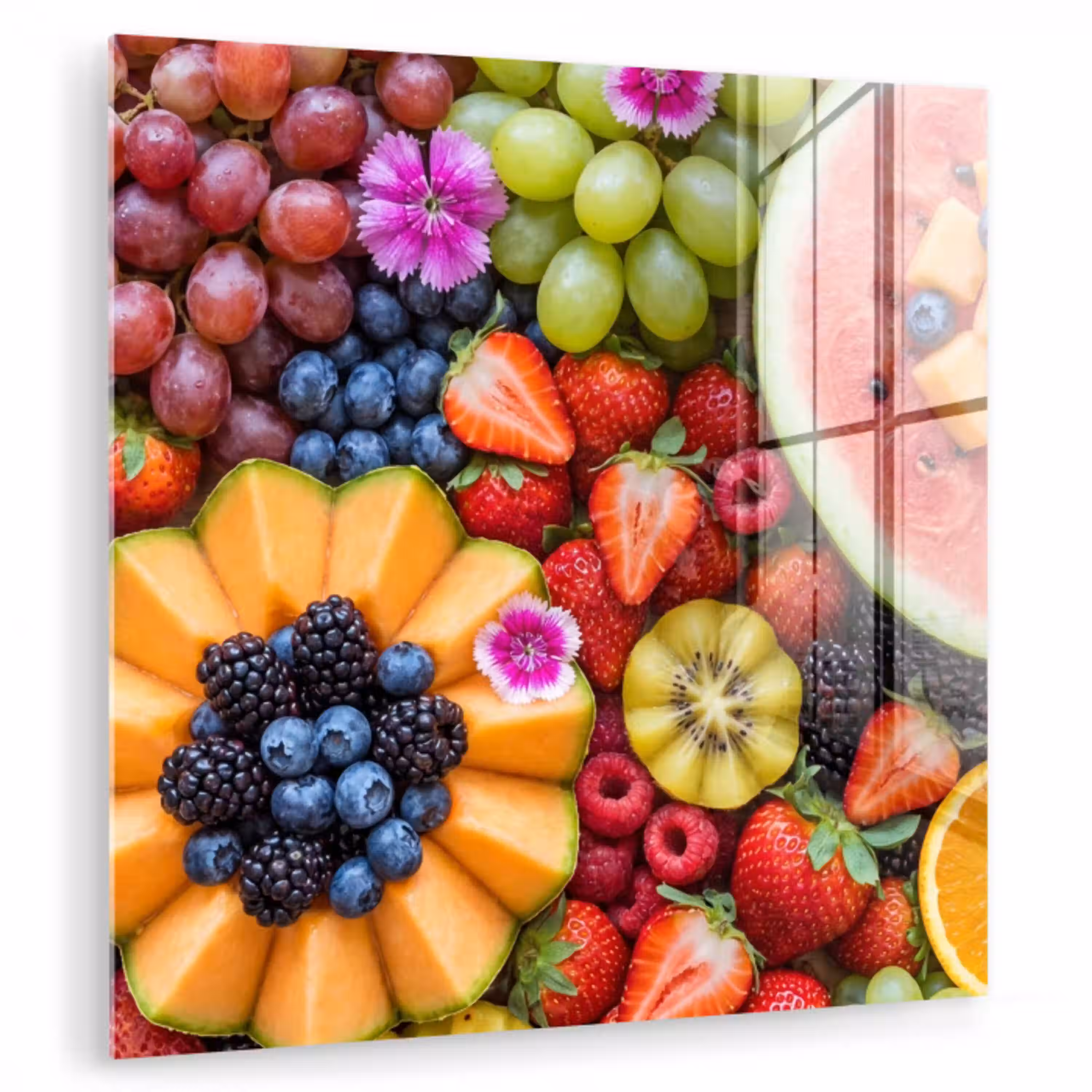 Fruit - Vers - Variatie - Eten - Kleurrijk plexiglas 5mm klein -zzzproduct_nieuw