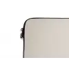 Minimalistisch - Zwarte boog - Gouden cirkel laptophoes neopreen klein -detail