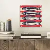 Sardines - Rood en beige strepen plexiglas 5mm klein -sfeer1