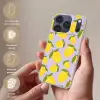 Citroenen patroon - Geel - Paars - Patroon - Vruchten Telefoonhoesje iPhone 17 Pro klein -sfeer3_NL