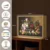 Stilleven met bloemen en fruit - Kunstwerk - Oude meesters Light Box met batterij (Wandlamp) middel -USP_websiteoverzichtNL