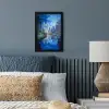 Stad Kuala Lumpur - Skyline - Wolkenkrabbers - Water fotolijst zwart zonder passe partout klein -sfeer3