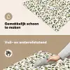 Bladeren - Bessen - Roze Inductie beschemer met haakjes klein 777 -ky-schoon-nl