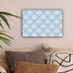 Palmboom - Modern - Blauw canvas 2cm klein 34 -sfeer1
