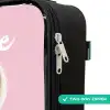 Lama - Wit - Zonnebril - Wimpers Kinderkoffer - Zwart klein -rits_UK