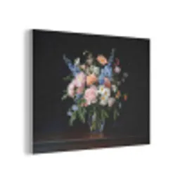 Pastel - Bloemen - Glazen - Vaas PET vilt klein -3d