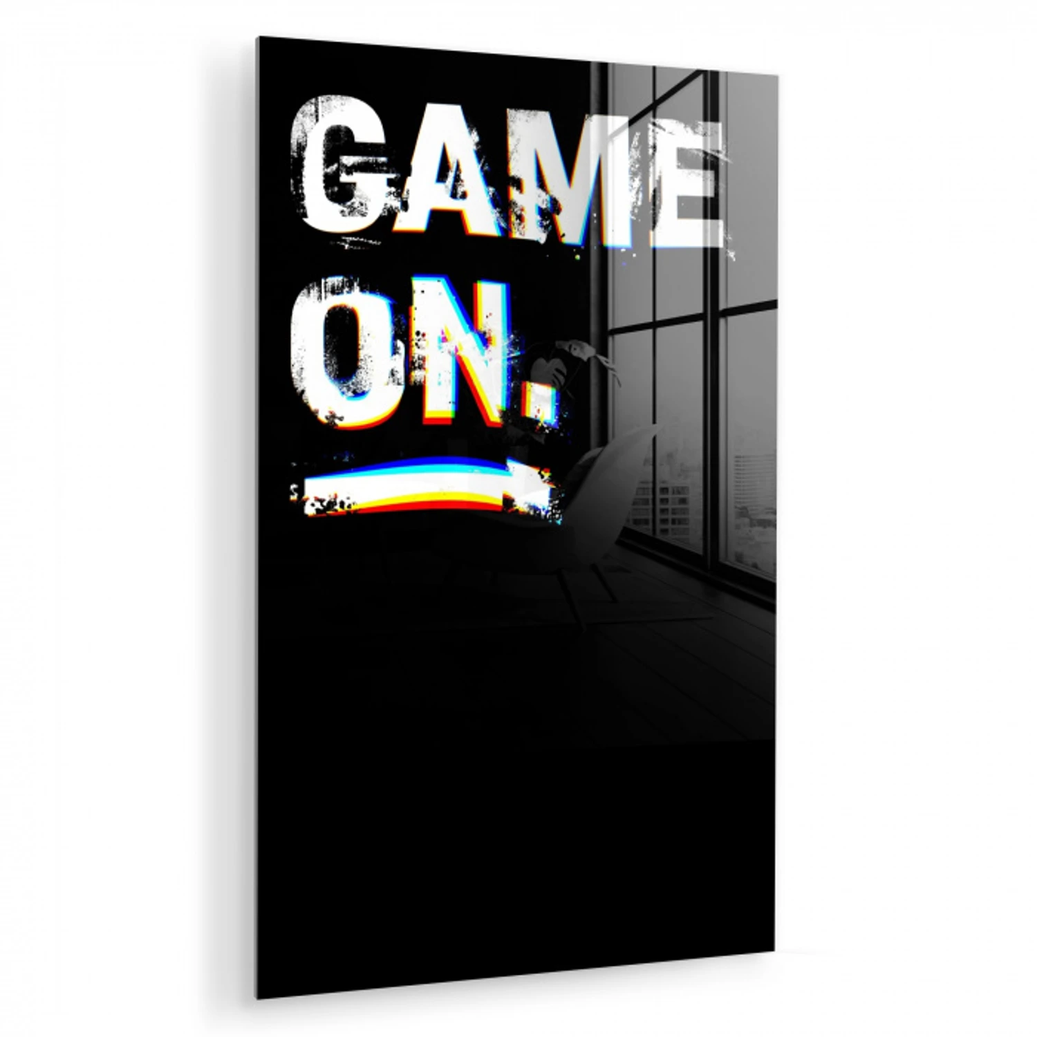 Gaming - Game - Spreuken - Quotes - Game on plexiglas 5mm klein -zzzproduct_nieuw