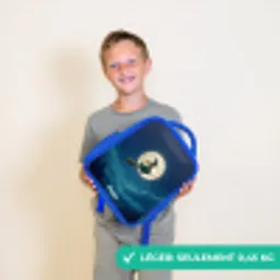 Nachtelijke Vlucht over het Woud Kinderrugzak - Blauw middel -sfeer1_FR