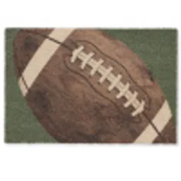 Football - Hout - Sport - Groen Deurmat klein -zkaufland3d
