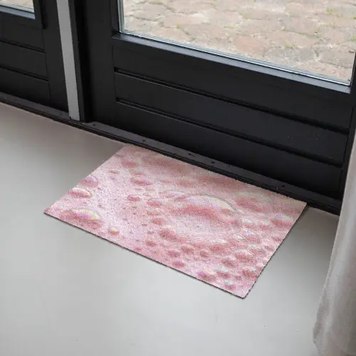 Schuim - Structuur - Roze Deurmat klein -sfeer2