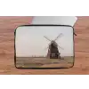 Windmolens - Landschap - Veld laptophoes neopreen klein -tafel