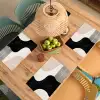 Abstract - Japandi - Beige - Modern Placemat vinyl groot -zzsfeer5_Kitchenyeah-website