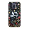 Feestelijk - Kerstgroet - Kleurrijk Telefoonhoesje iPhone 17 Pro klein -3d
