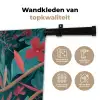 Kaketoe - Tropische bladeren - Tak Wandkleed katoen klein -sfeer2