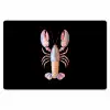 Kreeft - Roze - Zacht - Zwart Placemat vinyl groot -zzsfeer1_Kitchenyeah-website