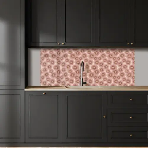 Gerbera - Bloemen - Roze keuken achterwand 2 middel 871 -sfeer1