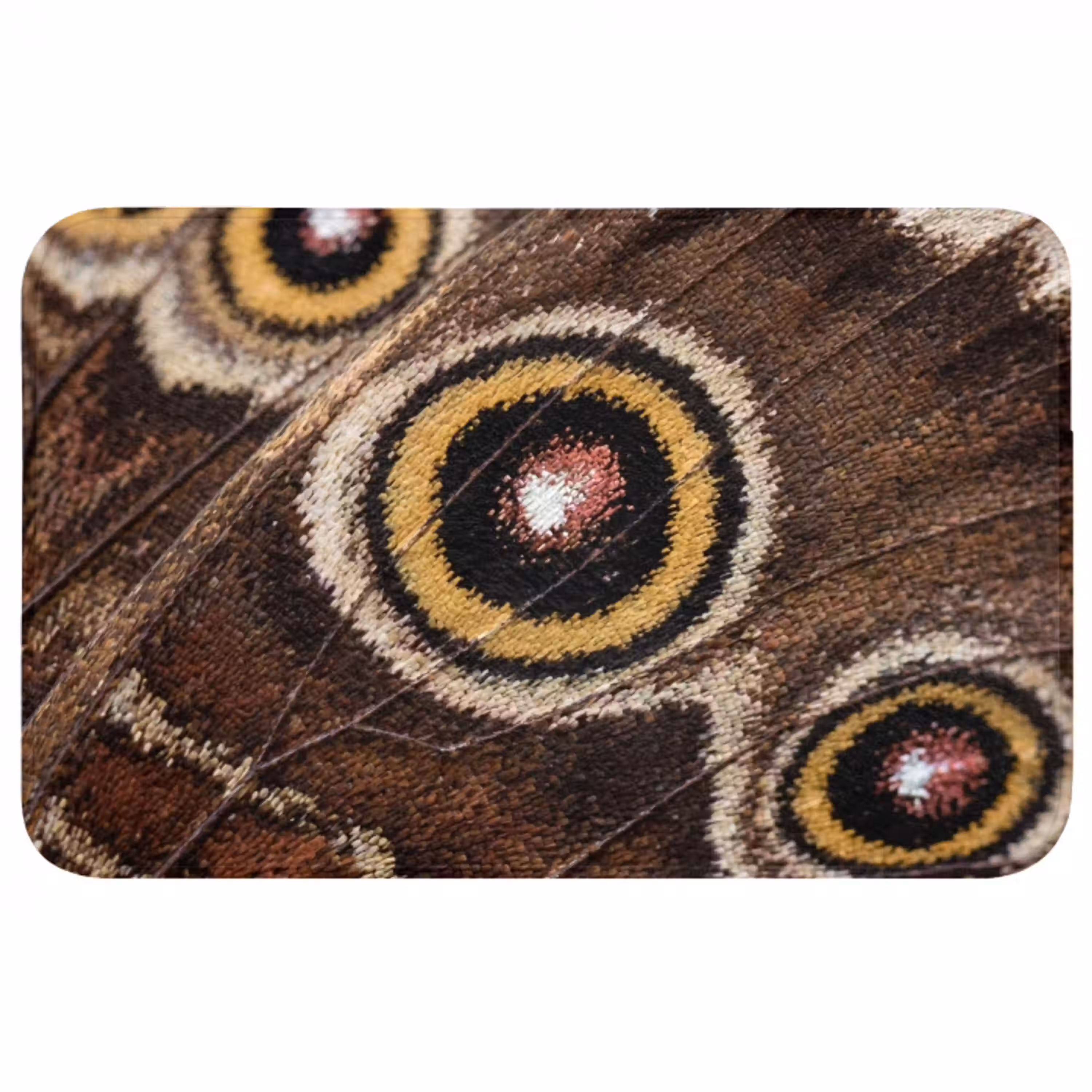 Vlinder - Vleugel - Abstract Badmat middel -3d
