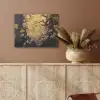 Bloemen - Takken - Goud - Sierlijk PET vilt klein -sfeer4