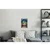 Doorkijk - Bloemen - Hortensia - Pad Muursticker klein -slaapkamer